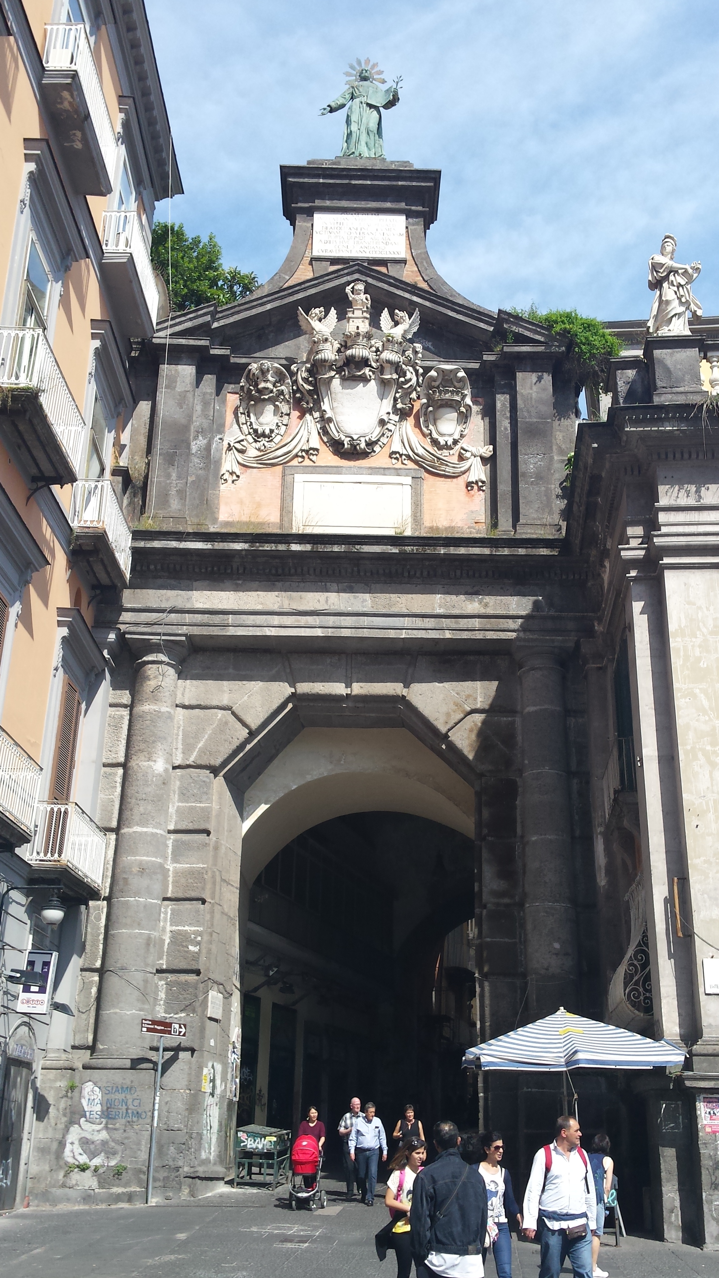 Naples – Centro Storico – Porta Alba & Piazza Dante – The Gannet